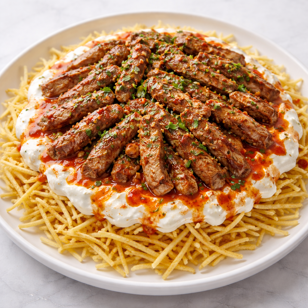 Etli Çökertme Kebabı Tarifi (Ev Usulü)