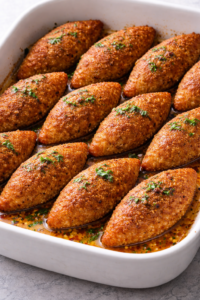 Fırında İçli Köfte Tarifi | Altın Renkli Çıtır Lezzet