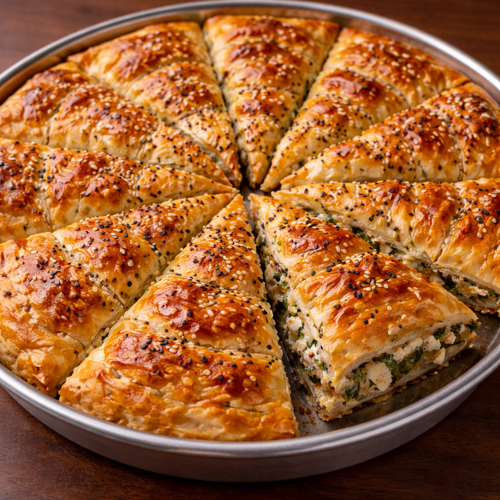 ıspanaklı peynirli börek