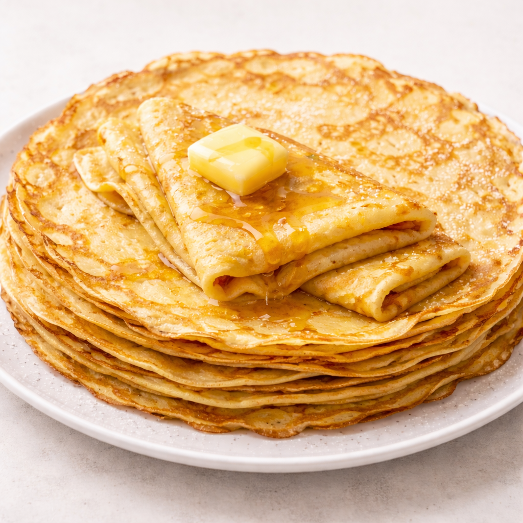 Tavada Kolay Krep Tarifi (Tam Ölçülü)