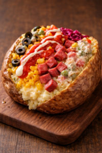 Kumpir Tarifi (Evde Sokak Lezzeti)