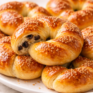 Zeytinli Açma Tarifi (Pastane Usulü, Yumuşacık)