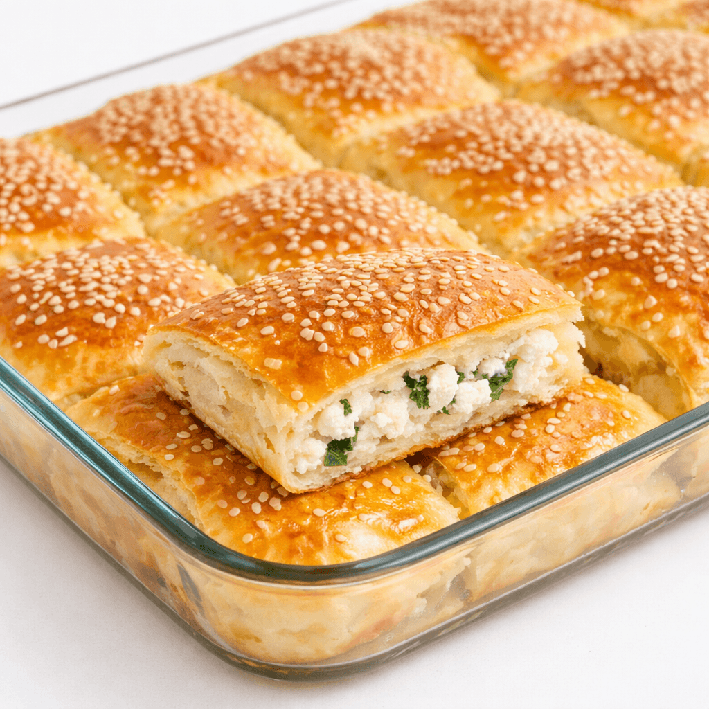 Borcamda Peynirli Börek Tarifi (Pratik ve Lezzetli)