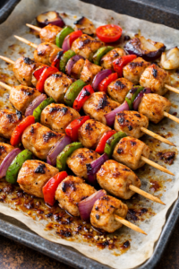 Fırında Tavuk Şiş