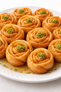 Tam Ölçülü Gül Tatlısı Tarifi (Şerbetli)