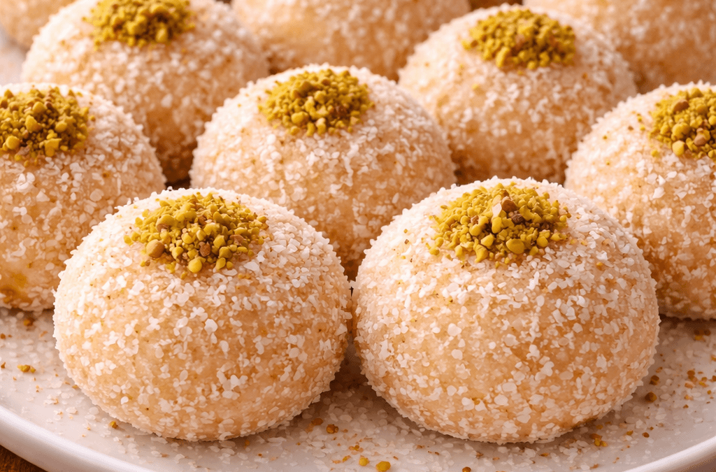 hindistan cevizli irmik topları