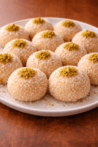 hindistan cevizli irmik topları