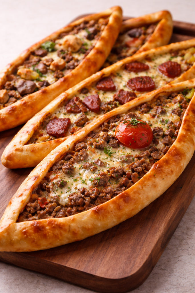 Ev Usulü Karışık Pide Tarifi