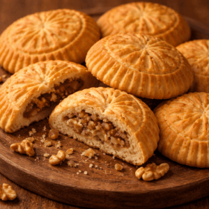 Cevizli Elmalı Bayram Kömbesi Tarifi (Tam Ölçülü)