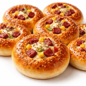 Pizza Poğaça Tarifi (Yumuşacık ve Kolay Ev Yapımı)